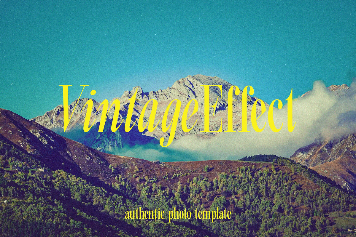 Authentic Vintage Landscape Effect, a Layer Style Add-On by Design Squad (Photo 1 of 7)