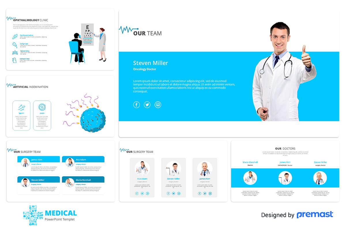 Medical Presentation template, a Presentation Template by Premast (Photo 12 of 19)