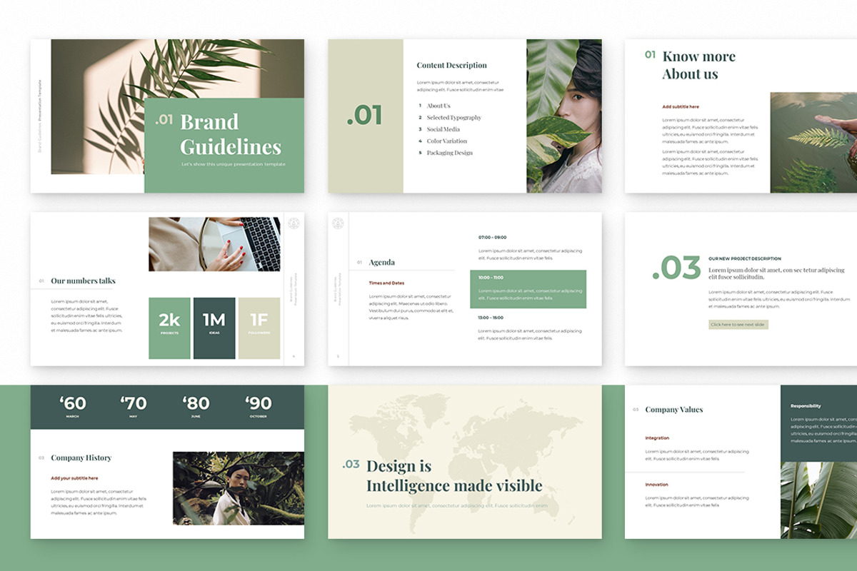 Branding Guidelines Powerpoint, a Presentation Template by Zacomic Studios (Photo 4 of 9)