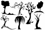 Many trees, a Decorative Illustration by LineworkStock (Thumbnail 3 of 3)