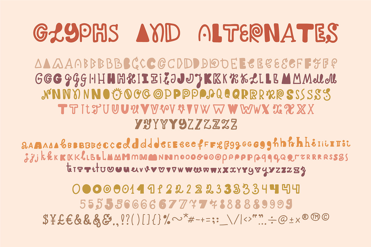 Darling Playful Font, a Font by Anna Zakharchenko (Photo 16 of 18)