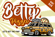 Dungly- Retro Script Fun, a Script Font by Ginart (Thumbnail 2 of 10)