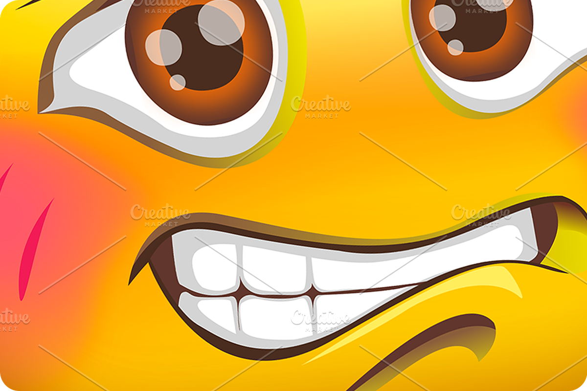 Nervous Emoticon, an Object Illustration by regalDRAW (Photo 3 of 3)