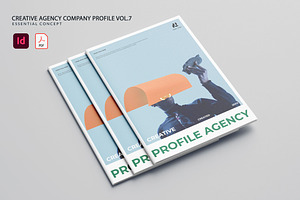 Creative Agency Profile Vol.7, a Brochure Template by Bewalrus Studio