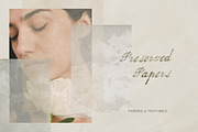 Soft Vellum Floral Paper Textures, a Background Graphic by Laras Wonderland (Thumbnail 9 of 11)