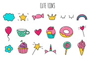 Cute Unicorns, an Illustration by BerryCaty (Thumbnail 2 of 15)