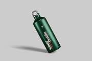 Aluminium water bottle mockup, a Mockup by DxSLEX (Thumbnail 2 of 5)