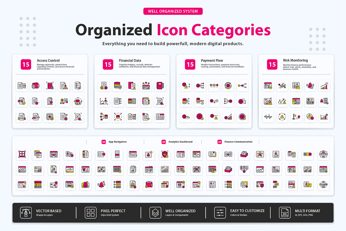 Financial Operations Icons, an Outline Icon by vexper (Photo 8 of 10)