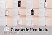 Cosmetic Products 1 – 12 Mockups, a Packaging Mockup by TVartworks (Thumbnail 2 of 38)