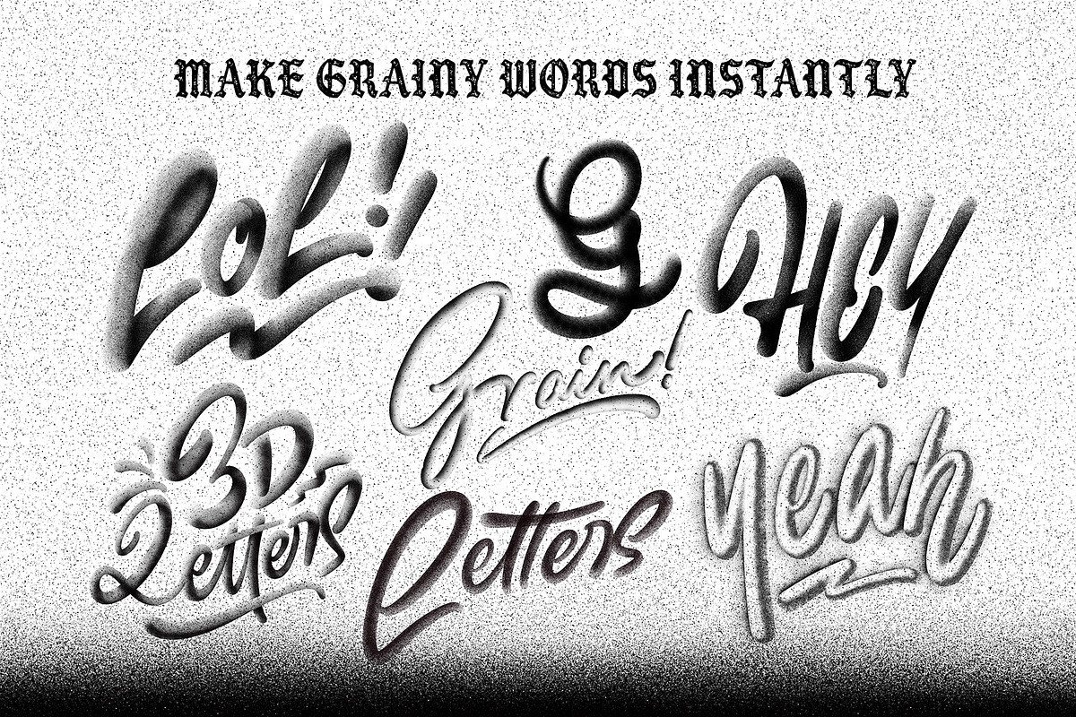 The Grainers Brush Set, a Brush Add-On by Shoutbam (Photo 12 of 15)