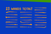 WIZARD Vector Wands, an Object Illustration by SUH-NY (Thumbnail 4 of 5)