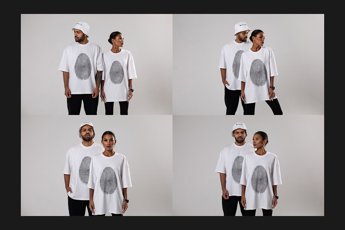 T-Shirt Mock-Up Set, a Shirt Mockup by Freeman Studio (Photo 7 of 14)