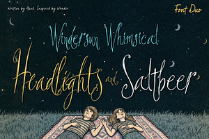 Windersun Font Duo - for Dreamers