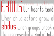 Ebdus Family 10 pack, a Font by AdultHumanType (Thumbnail 3 of 3)