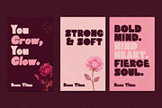 Rose Titan Bold Display Font, a Script Font by Littlehand (Thumbnail 5 of 10)