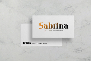 Refita. Modern Serif Font