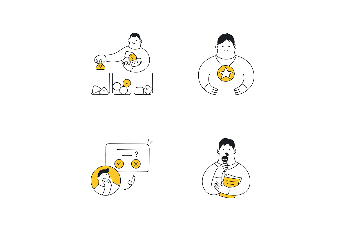 Sam's 43 Startup Illustrations, a Work Illustration by BadBrother (Photo 10 of 15)