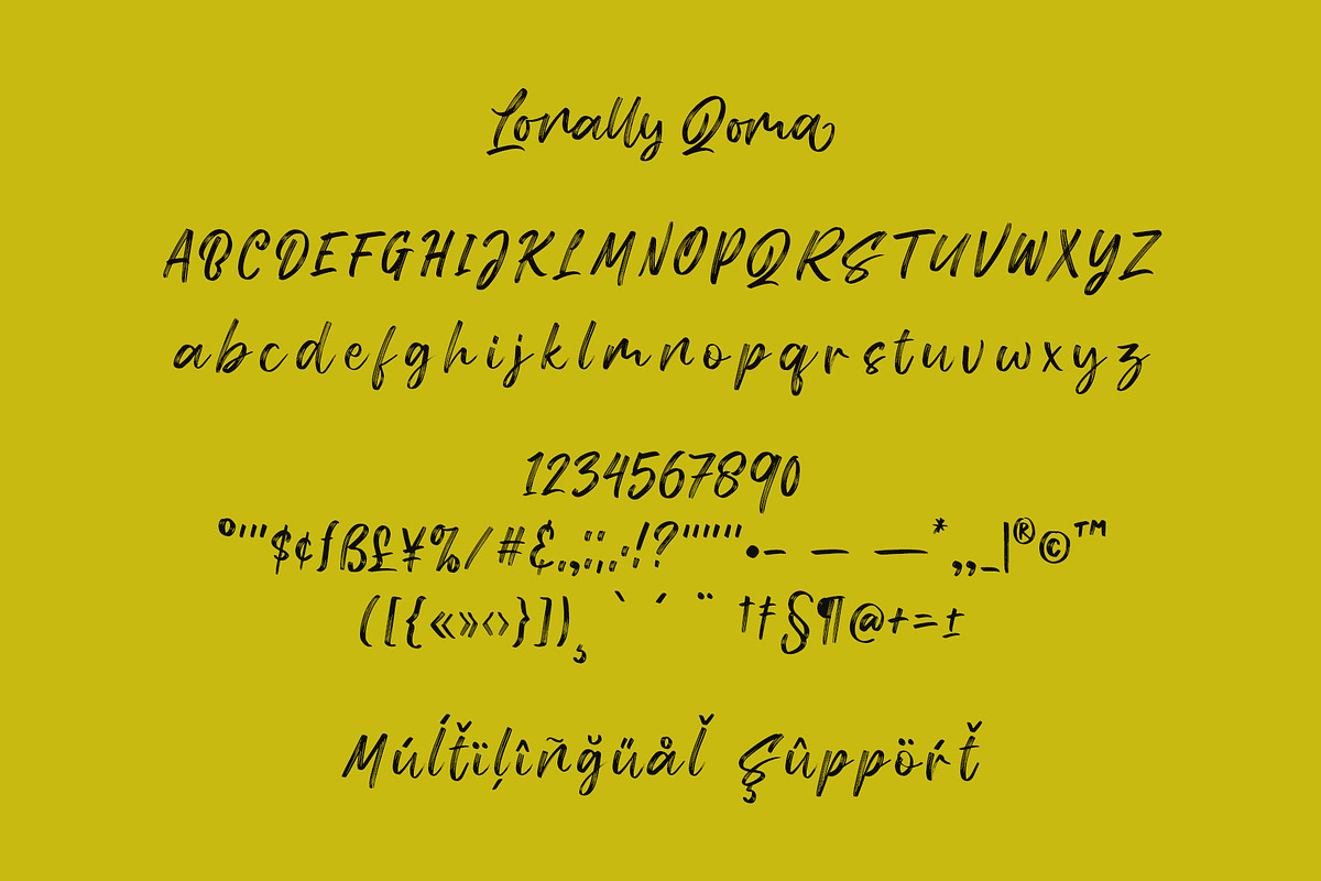 Lonally Qoma, a Script Font by alit design (Photo 8 of 13)