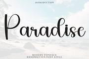 Paradise, a Handwritten Font by FreshTypeINK (Thumbnail 1 of 8)
