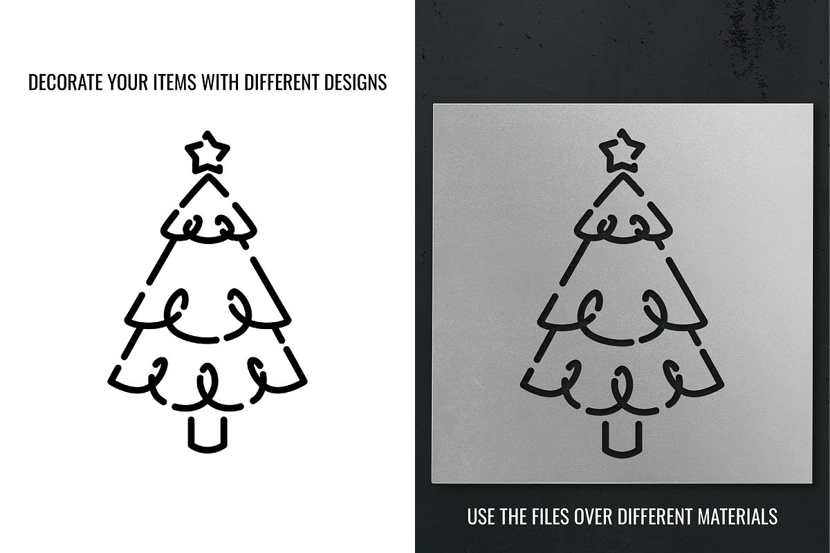 205 Christmas Stencils Designs, a Decorative Illustration by Arshad Ali (Photo 4 of 14)