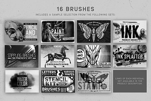 Procreate Brushes Starter Kit