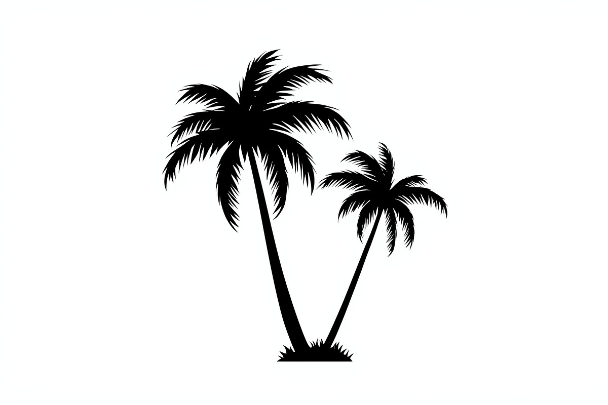 Palm Silhouette Clipart Set, an Illustration by hafijul (Photo 20 of 21)