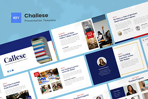 Callese - Education Keynote Template, a Presentation Template by FBSCreative