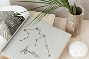Zodiac Stars Constellation Svg 073, a Graphic by Drawberx (Thumbnail 4 of 9)