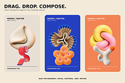 MORPH MATTER: 36 Amorphic 3D Objects, an Object 3D Model by Dani Shami (Thumbnail 4 of 5)