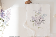 Floral Lilac Watercolor Collection, an Illustration by Grace Noboa Illustrations (Thumbnail 9 of 13)