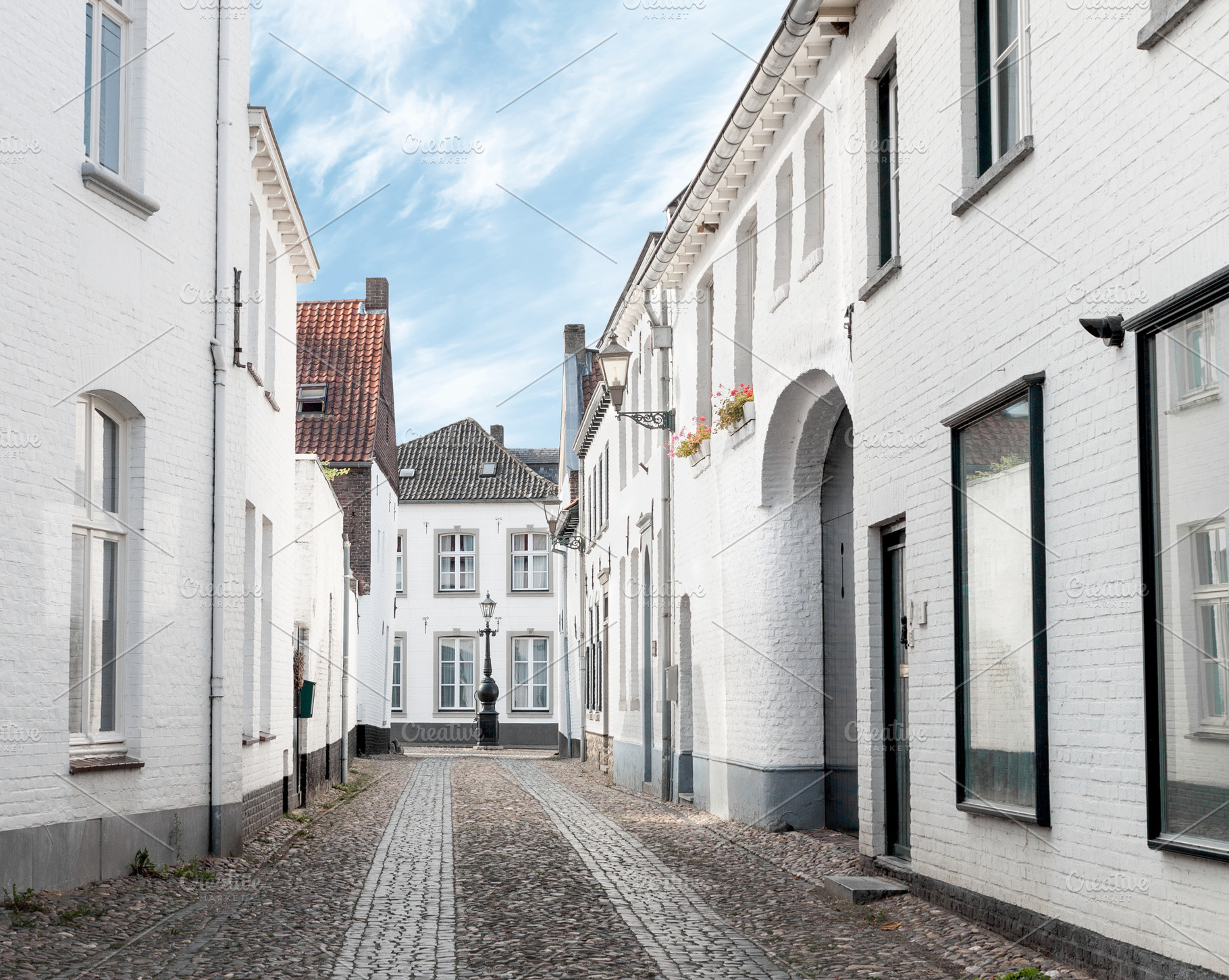 Empty old town street, an Architecture Photo by BOOCYS