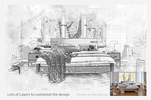 Architecture Sketch Photoshop Action