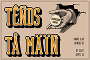 Bondie Slab Rounded 3D, a Slab Serif Font by Craft Supply Co. (Thumbnail 5 of 8)