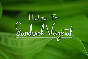 Sandwich Vegetal