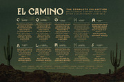 El Camino Font Collection + Extras, a Font by Opus Nigrum (Thumbnail 16 of 20)