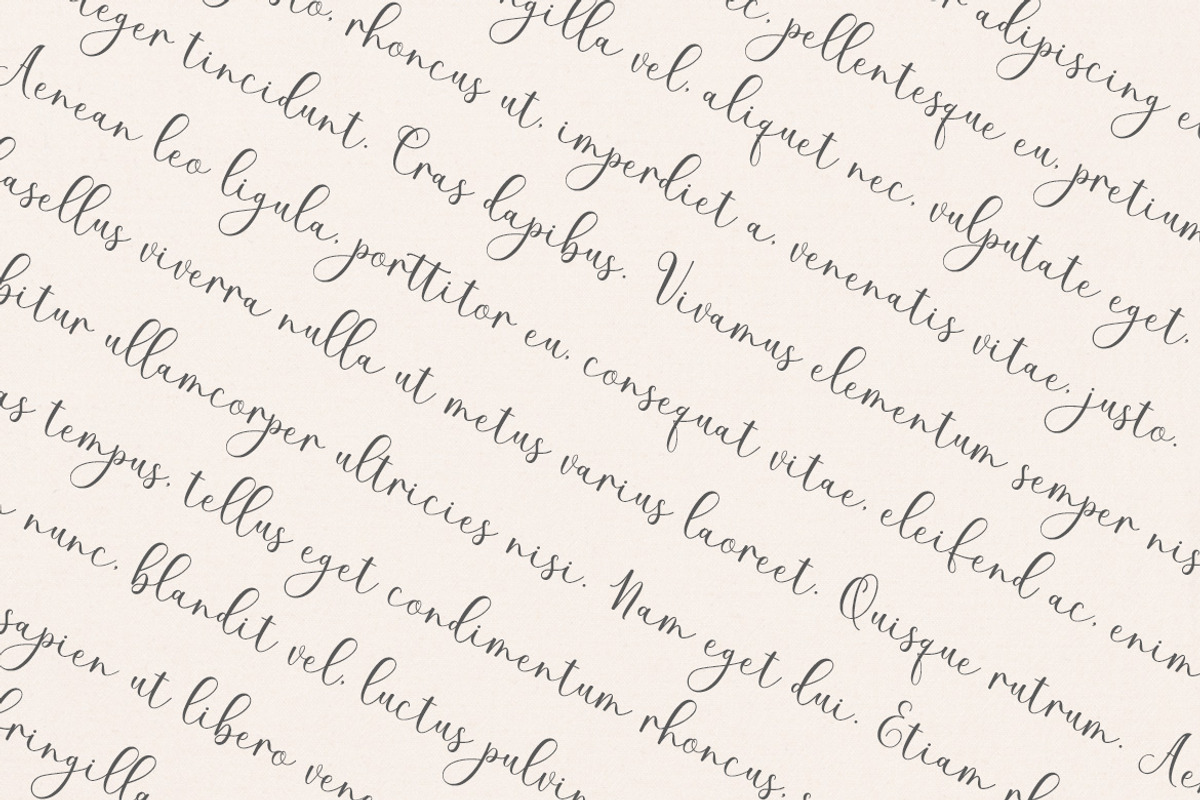 Moment, a Script Font by Amarlettering (Photo 3 of 6)
