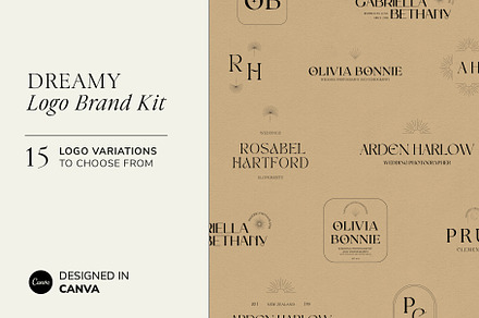 Dreamy | Logo Brand Pack, a Branding & Logo Template by Studio Leelou