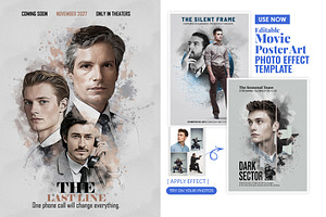Movie Poster Art Photo Effect, an Action Add-On by MRI STUDIO