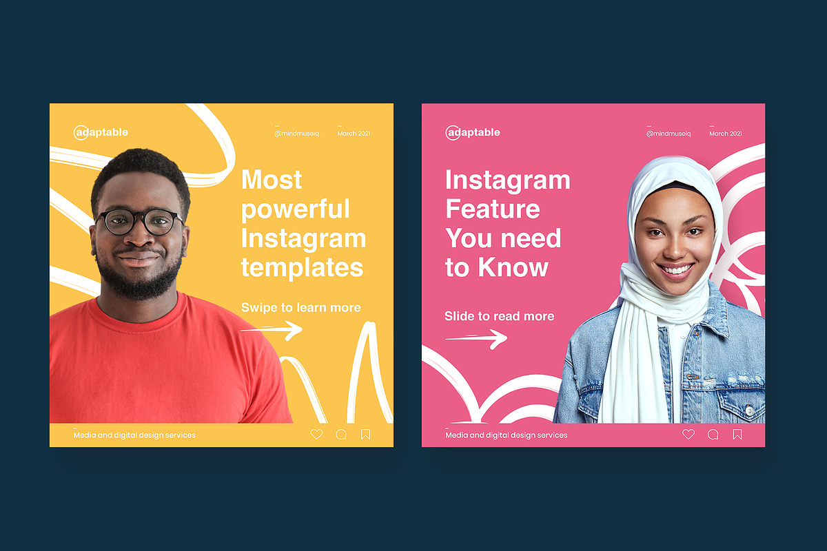 Adaptable- Social media Pack, a Social Media Template by MindMuse (Photo 13 of 22)