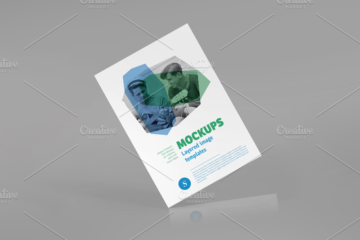 Flyer Mockup - 04, a Print Template by Formelier (Photo 1 of 5)
