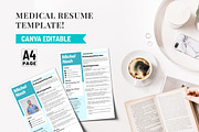 Medical Resume Template, a Print Template by Snapybiz (Thumbnail 4 of 10)
