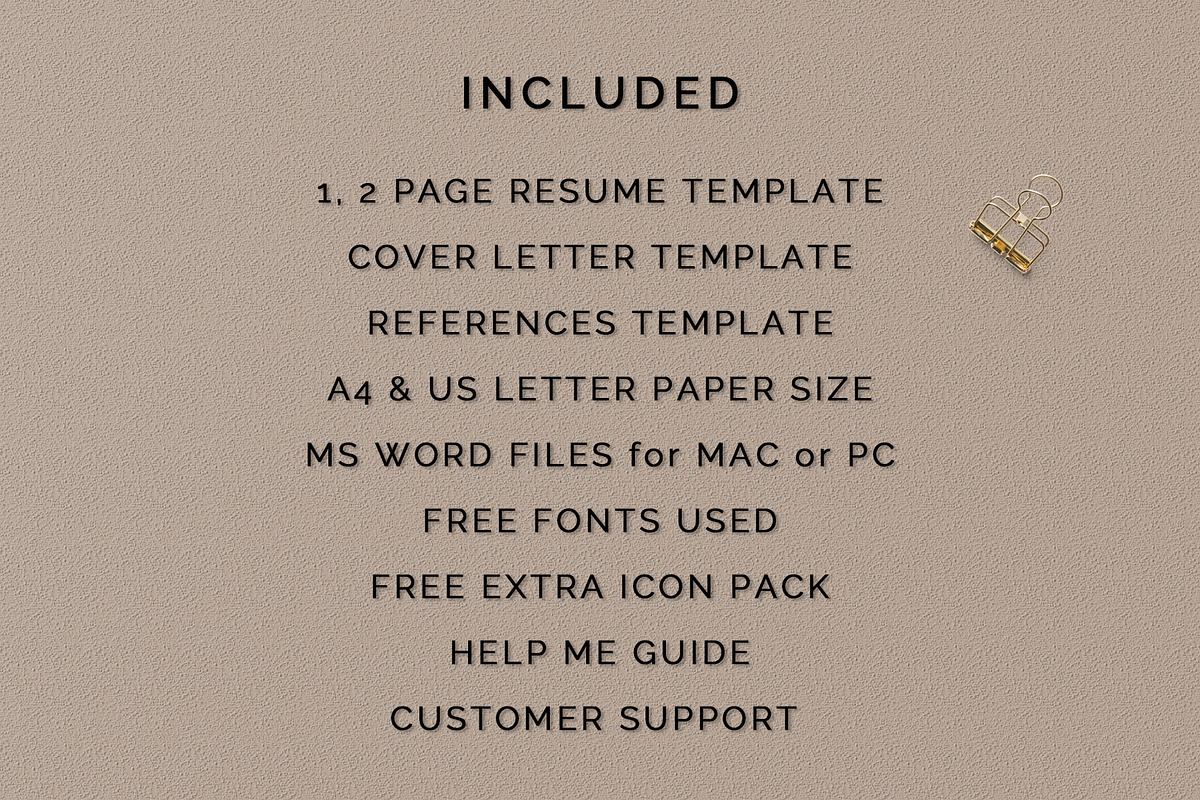 Resume template / CV template, a Resume Template by UResume (Photo 7 of 8)