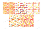 Firefighters Digital Papers, a Pattern Graphic by GlamArtZhanna (Thumbnail 4 of 4)