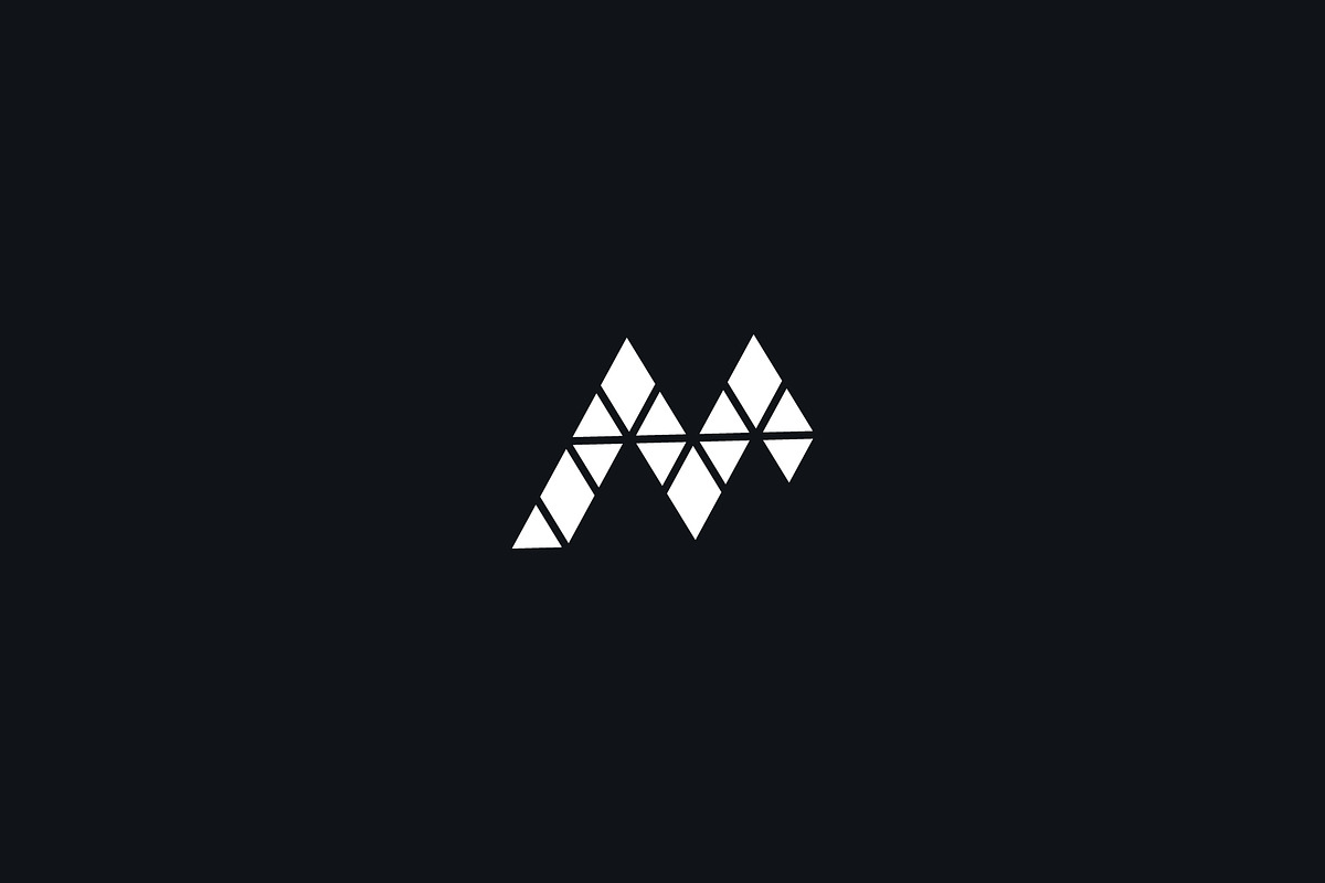 Letter M Pixel Logo, a Branding & Logo Template by Abir Hossain Waffi (Photo 4 of 4)