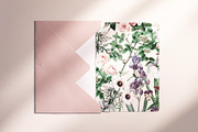 Blush Pink Garden Wallpaper, a Wallpaper Graphic by Webvilla Studio (Thumbnail 6 of 6)