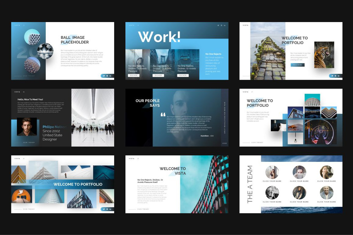 VISTA TRENDY PowerPoint Template, a Presentation Template by PaperSlides (Photo 5 of 12)