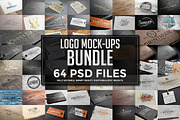 64 Logo Mock-ups Bundle, a Mockup by Graphicdome (Thumbnail 1 of 5)