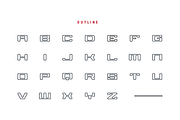 Fibonacci Display Typeface, a Font by Stewart Design (Thumbnail 12 of 12)