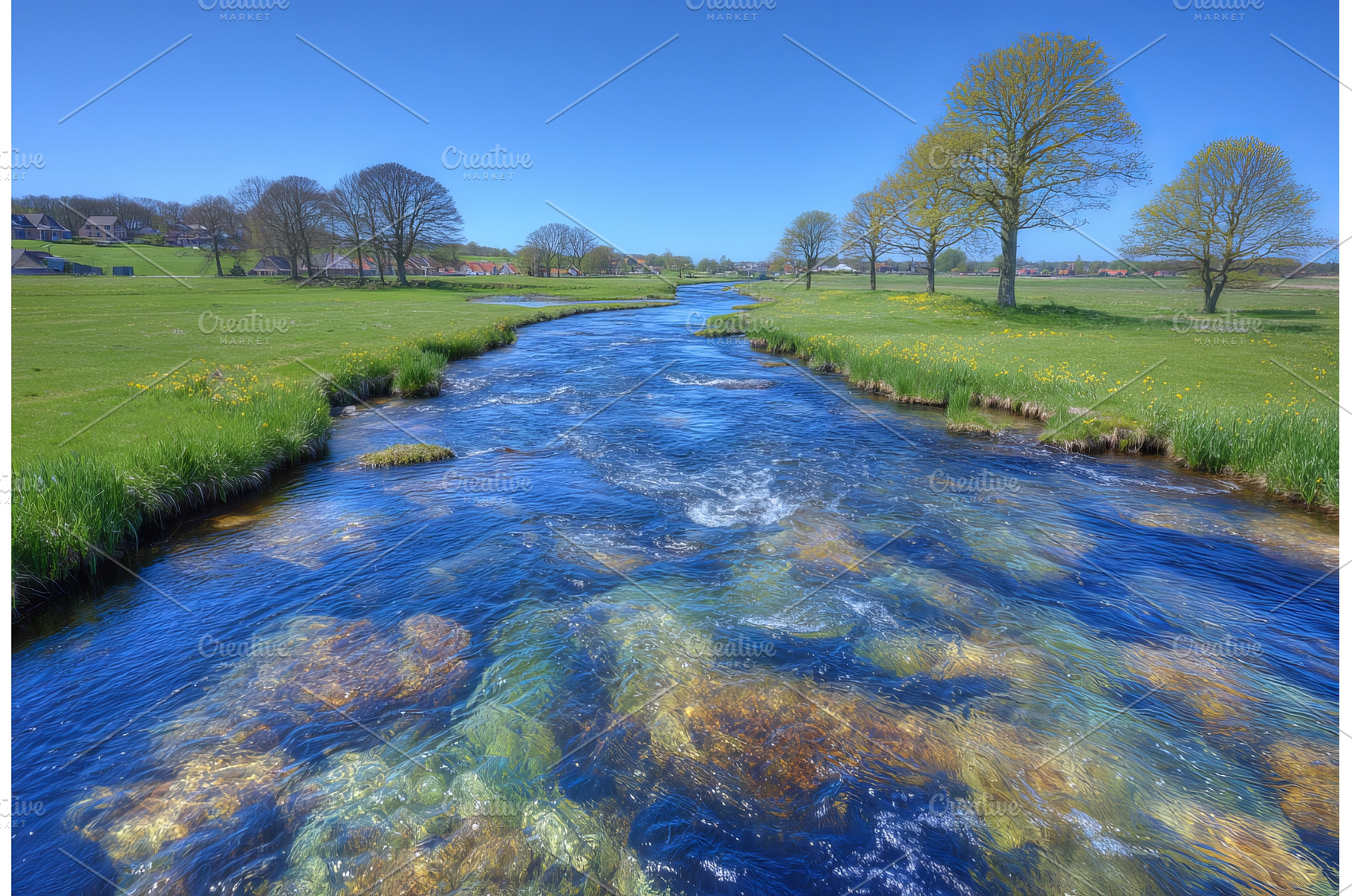 The Drentsche Aa river, which is, a Nature Photo by ZinetroN