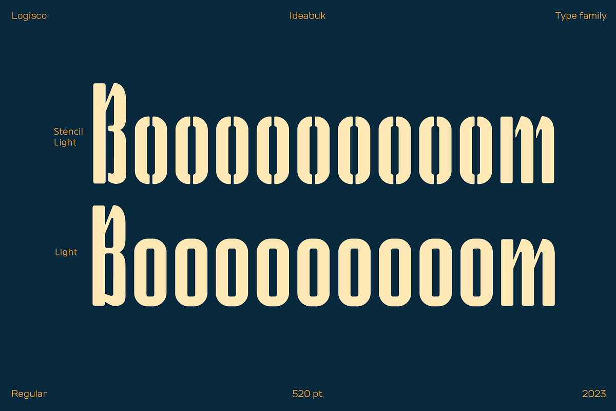 Logisco Full Font Family, a Sans Serif Font by Ideabuk (Photo 9 of 12)